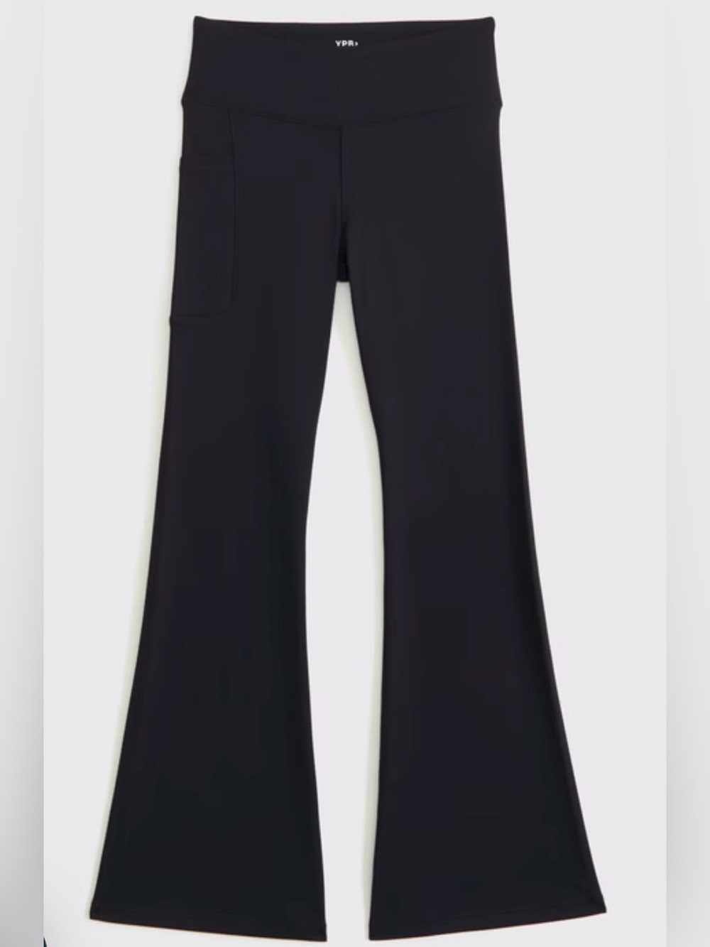 Abercrombie Kids Black Flare Yoga Pants
